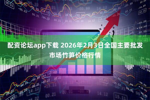 配资论坛app下载 2026年2月3日全国主要批发市场竹笋价格行情